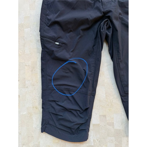 Orvis Women's Jackson Stretch Quick-Dry Capris Black Outdoor Hiking Size 6 - Picture 3 of 8